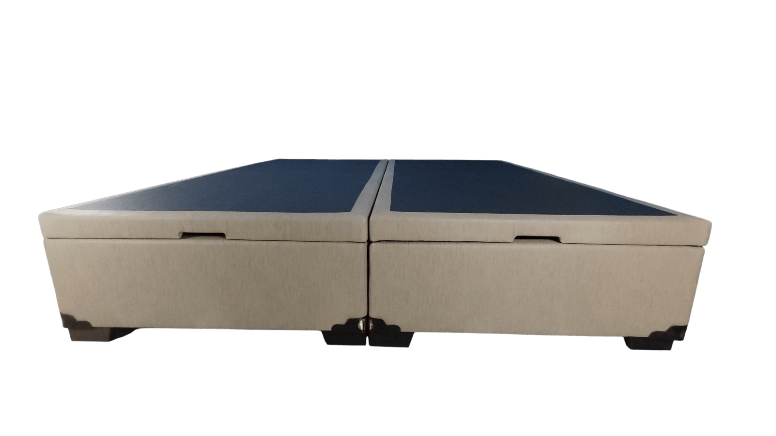 Cama Box Báu Casal Bipartido em Cava Fechado